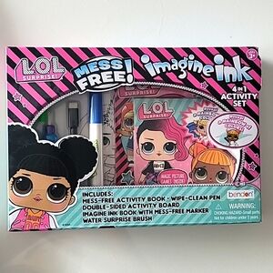L.o.l Doll Imagine Ink 4 in 1 Activity set. New with tag
